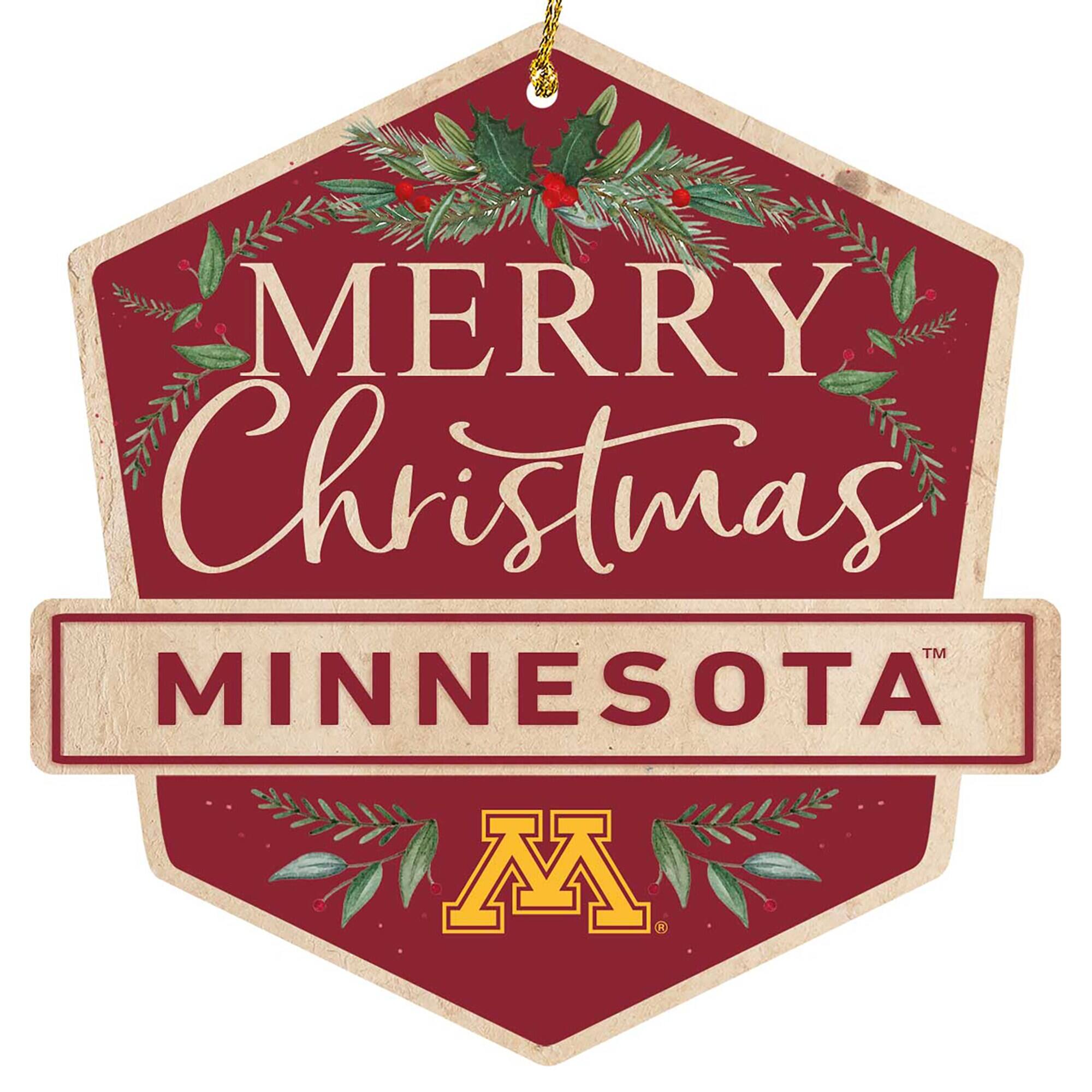 MERRY Christmas  
MINNESOTA  
M