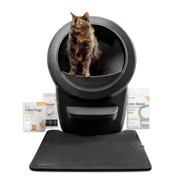 Litter-Robot® 4 Smart App-Controlled Self-Cleaning Litter Box Core Accessories Bundle