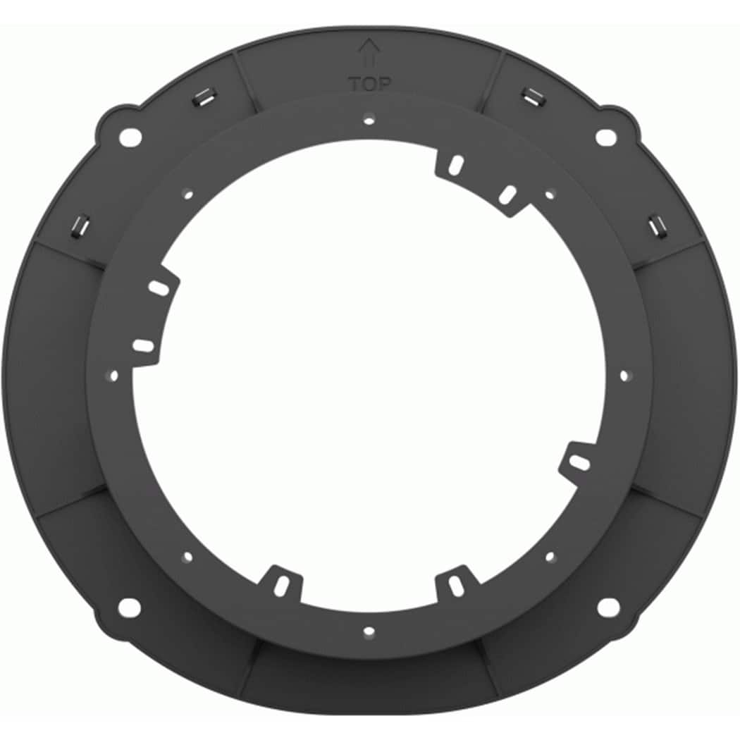 Alt View 14. Metra - Speaker Adapter Plate for Select AUDI 2017-2023 Vehicles (2-Pack) - Black.