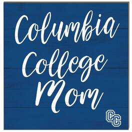 Jardine - Columbia College of Missouri Cougars 10'' x 10'' Mom Plaque - Blue