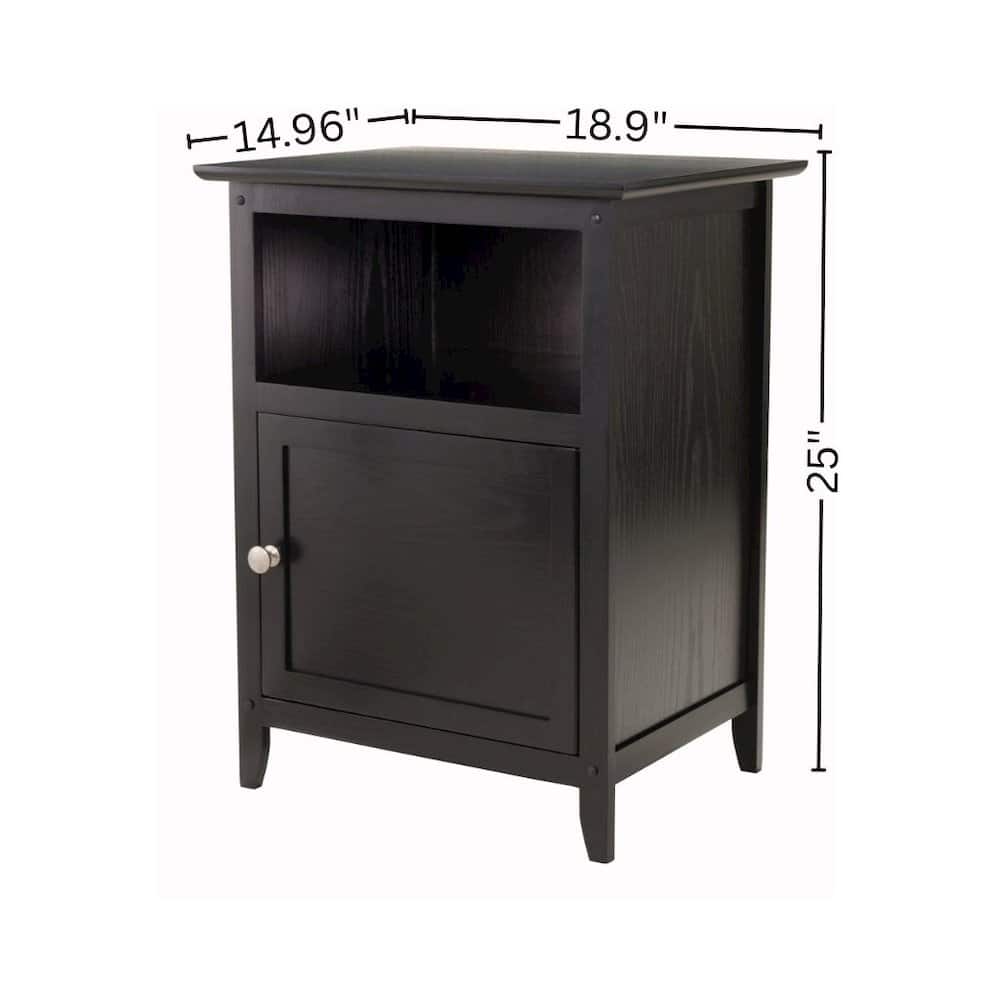 FurniFact - Accent Table - Black