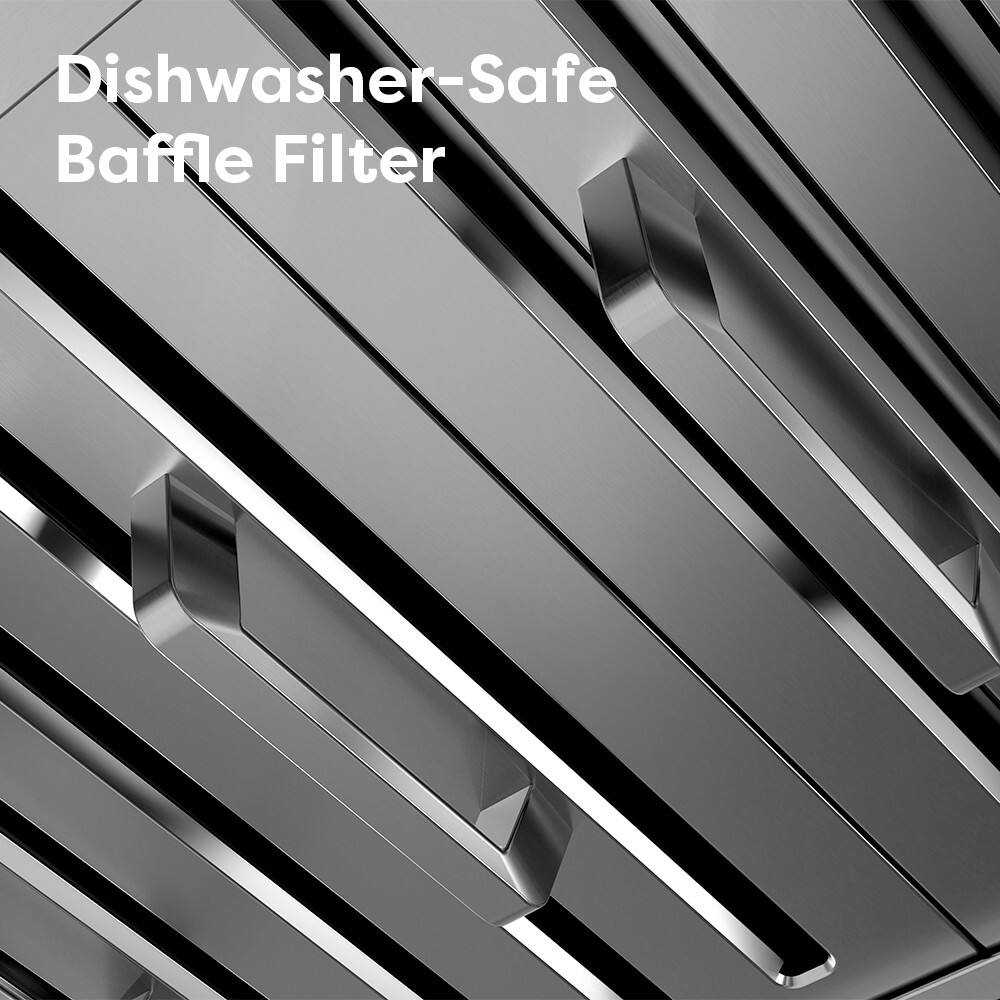 Dishwasher-Safe Baffle Filter