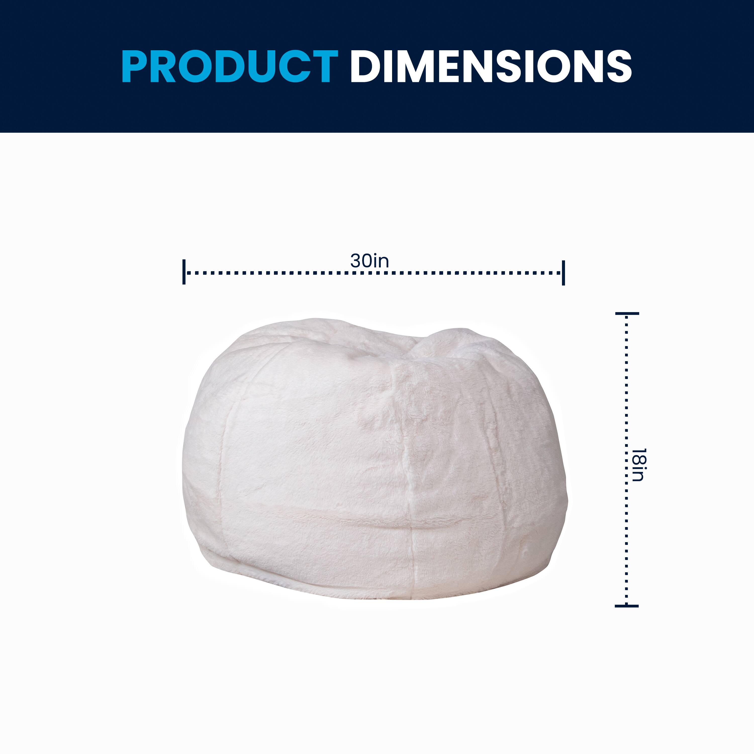 PRODUCT DIMENSIONS  
30in T 18in
