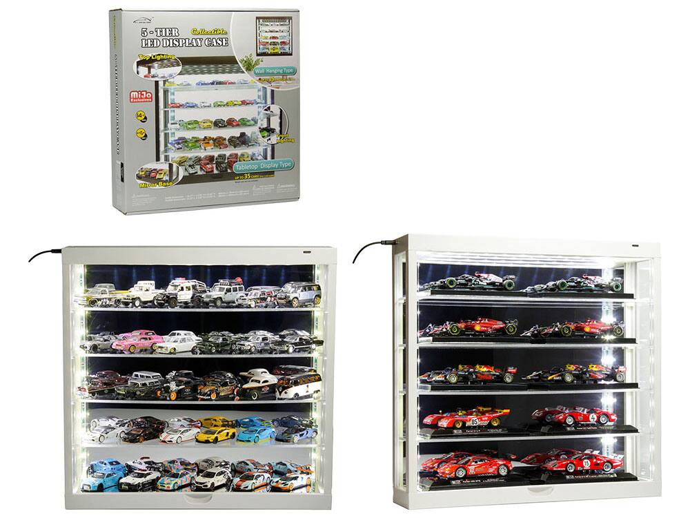 5-TIER Collectible LED DISPLAY CASE  
Top Lighting  
Wall Hanging Type  
MiJo  
14  
gmander  
Mirror  
Tabletop Display Type 35  
R  
85