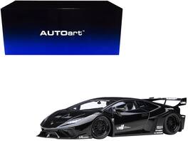 Lamborghini Huracan GT "LB-Silhouette Works" Black 1/18 Model Car by Autoart - Black