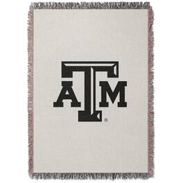 Chad & Jake - Texas A&M Aggies Woven Blanket - White