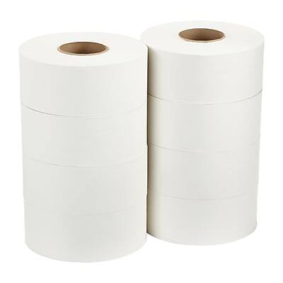 Alt View 3. Pacific Blue Select - Pacific Blue Select Jumbo Jr. Toilet Paper, 2-ply, White, 1000 ft./Roll, 8 Rolls/Carton (13728).