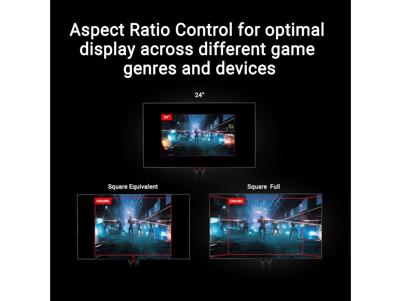 Aspect Ratio Control for optimal display across different game genres and devices

24" 24" Square Equivalent Square Full

920x960 1280x960