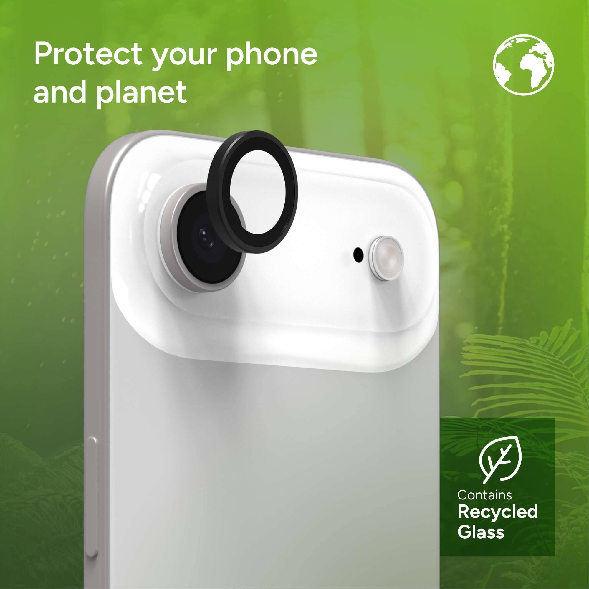 Protect your phone and planet
Contains Recycled Glass