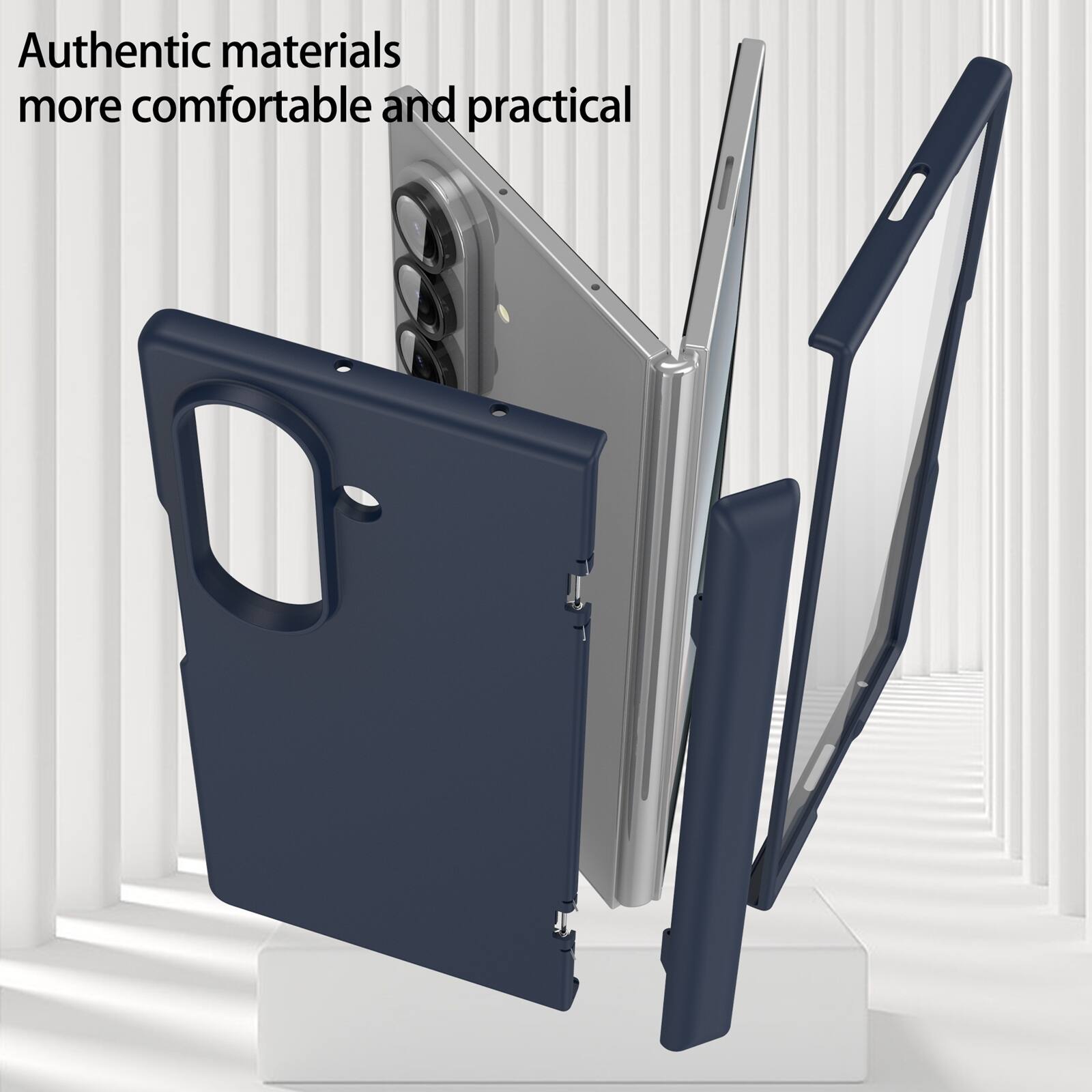 Authentic materials more comfortable and practical