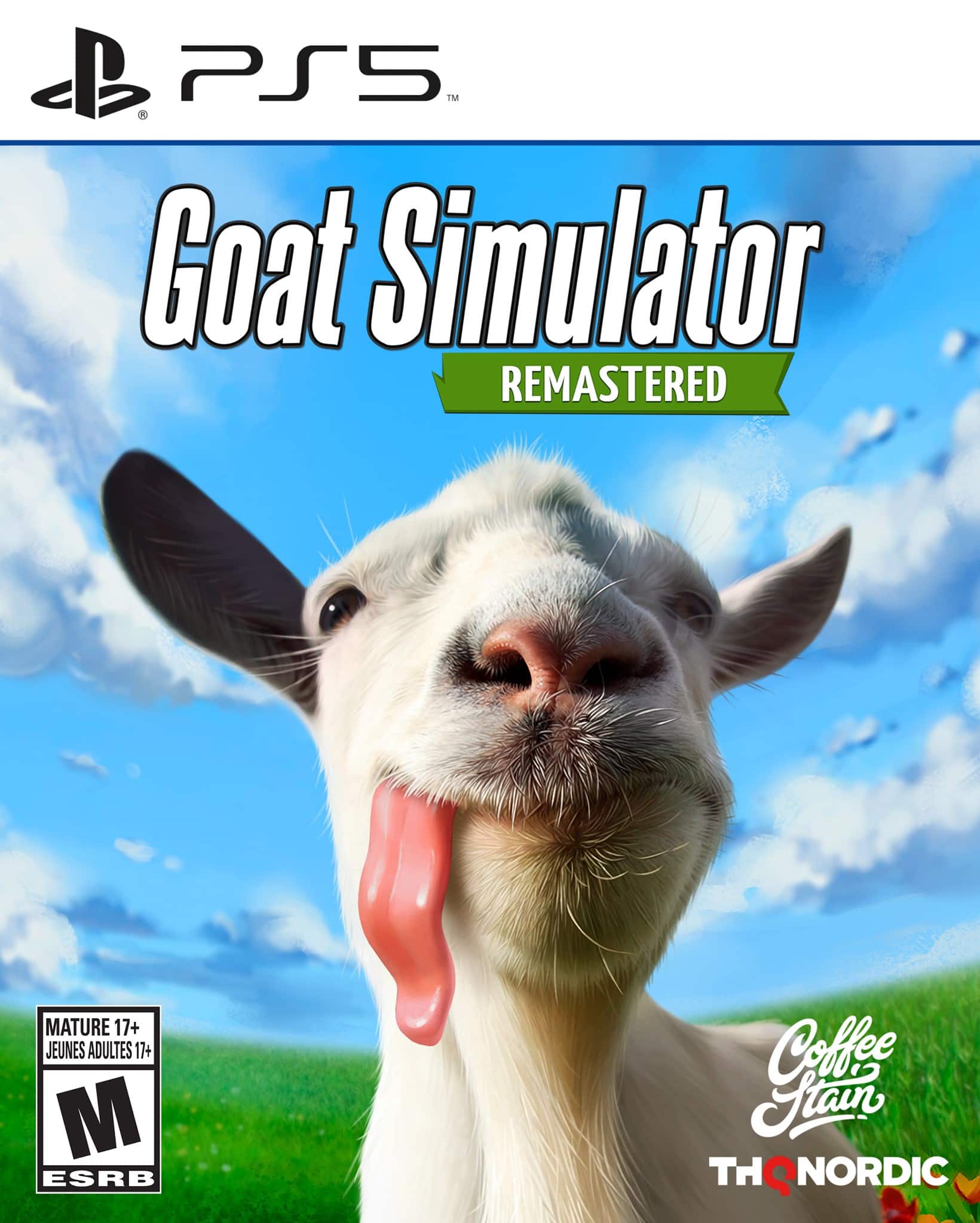 Goat Simulator: Remastered - PlayStation 5 - Front_Zoom