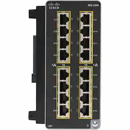 Cisco Consumer Products - Cisco Catalyst IE3300 Rugged Series Module, 16 Non-PoE Copper - For Data Networking - 16 x RJ-45 1000Base-T LAN - Unknown