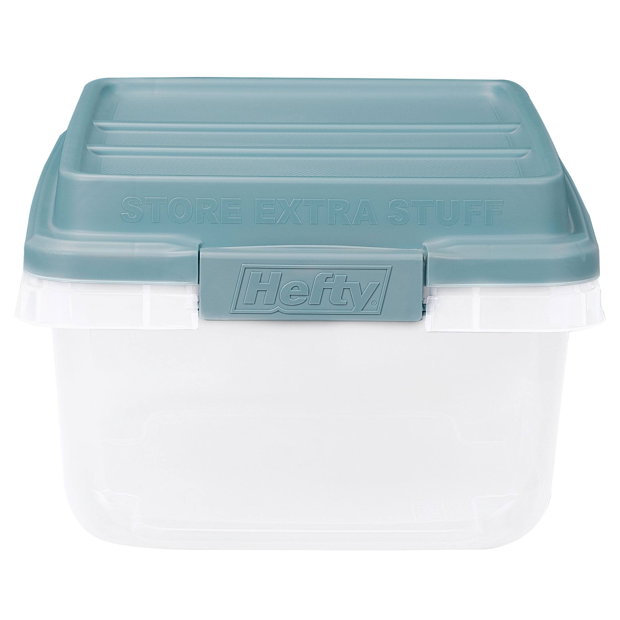STORE EXTRA STUFF  
Hefty
