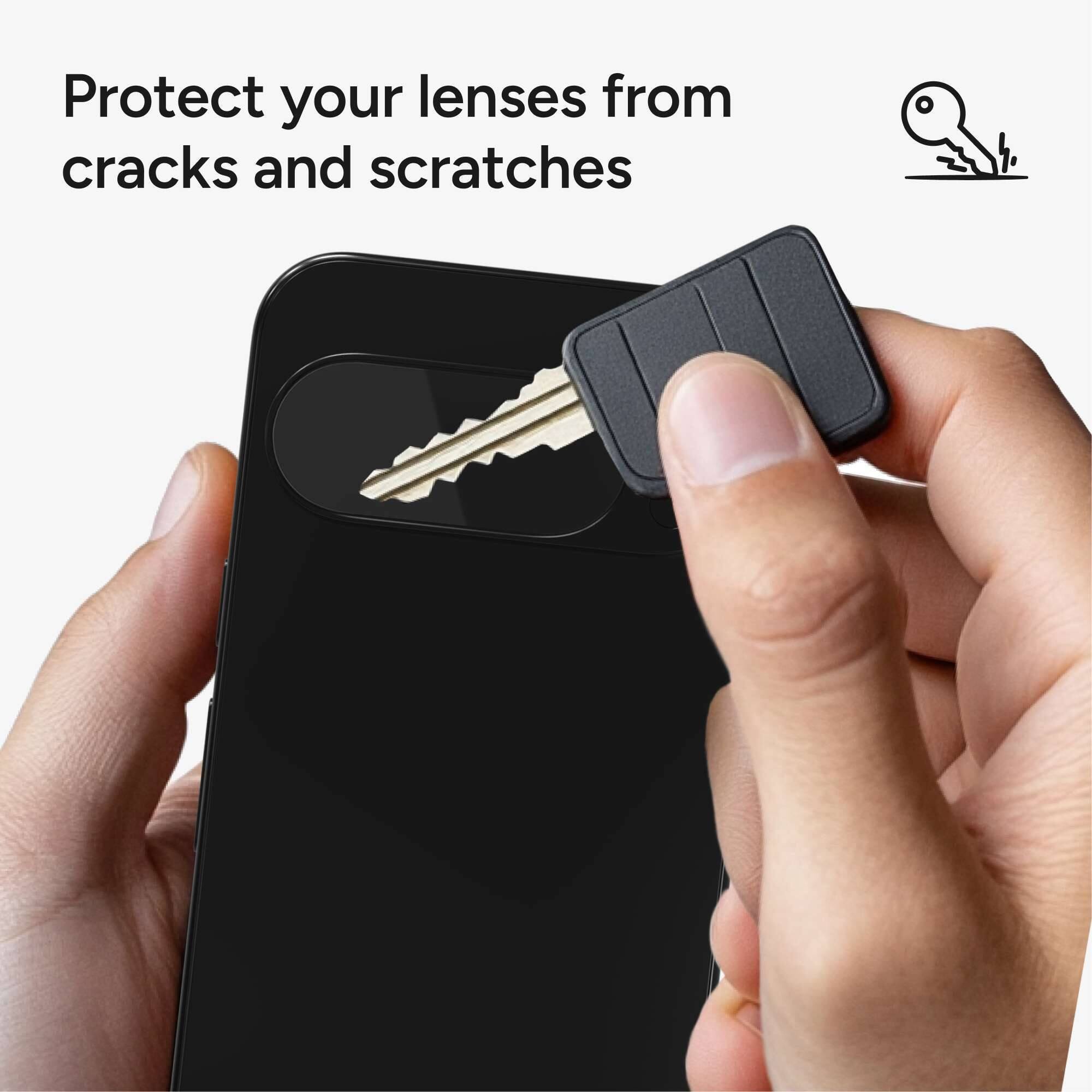Protect your lenses from cracks and scratches.