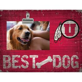 Fan Creations - Utah Utes 10.5" x 8" Best Dog Clip Photo Frame - Multicolor