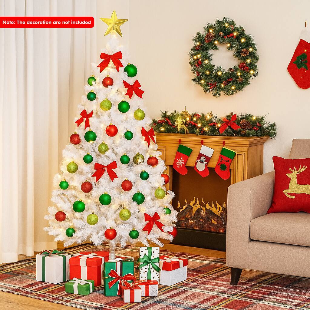 Note: The decorations are not included