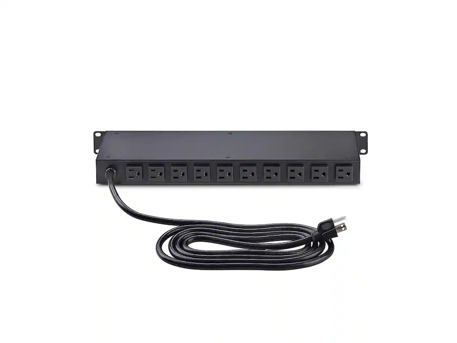 StarTech.com StarTech 12NM8 RACK MOUNT PDU 12 Outlet 1U Metered PDU w ...