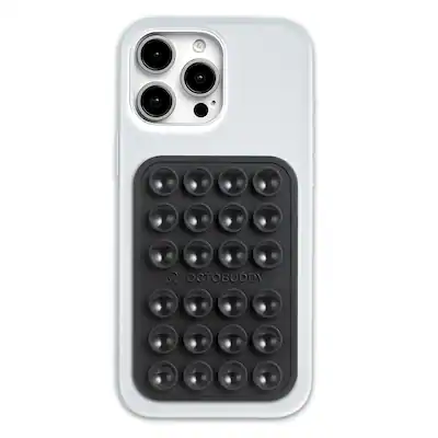 Octobuddy Silicone Suction Cup Phone Case Mount Classic - Black Octobuddy Silicone Suction Cup Phone Case Mount Classic - Black
