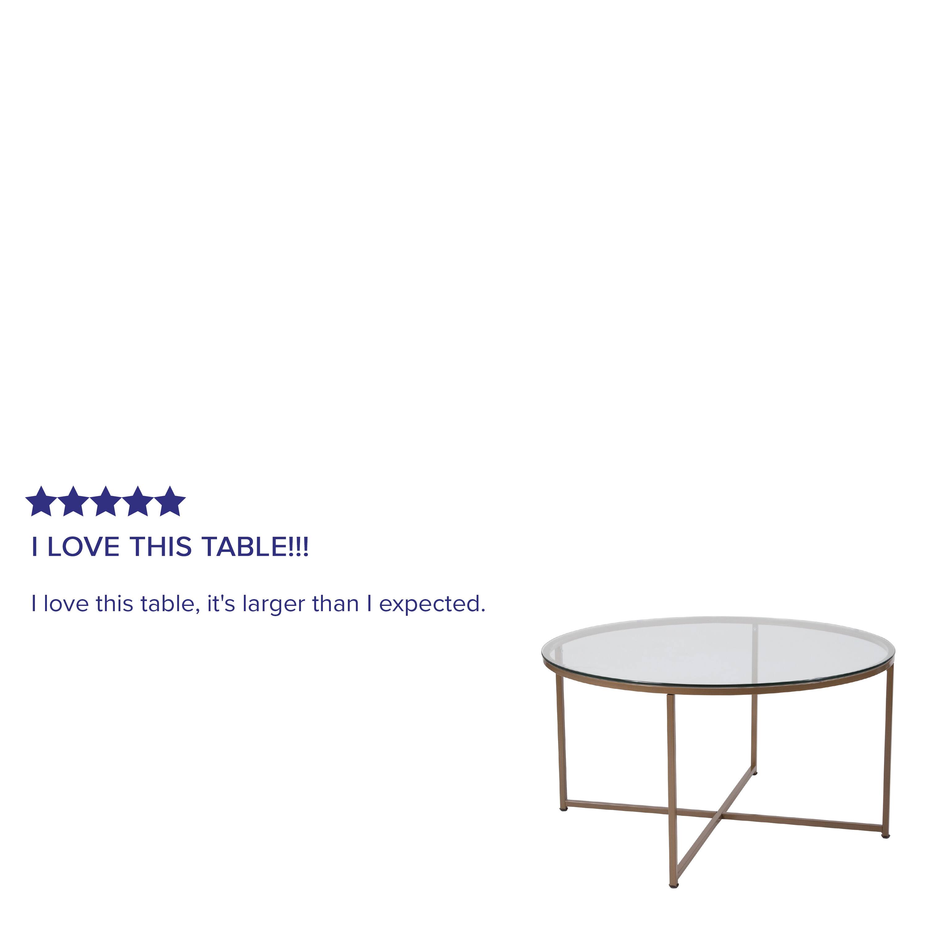 I LOVE THIS TABLE!!!

I love this table, it's larger than I expected.