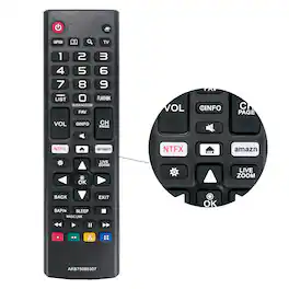 ZdalaMit - New AKB75095307 Remote Control Replacement fit for LG LED LCD TV - Black