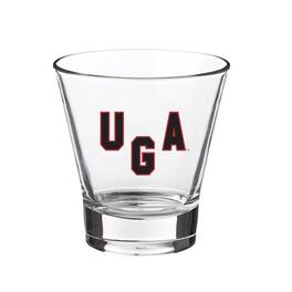 Indigo Falls - Georgia Bulldogs 12oz. Slant Vault Rock Glass - Multicolor