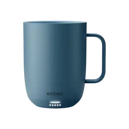 Front. Ember - Mug 3 Smart Heated Coffee Mug Temperature Control, 14 oz - Salt Blue.