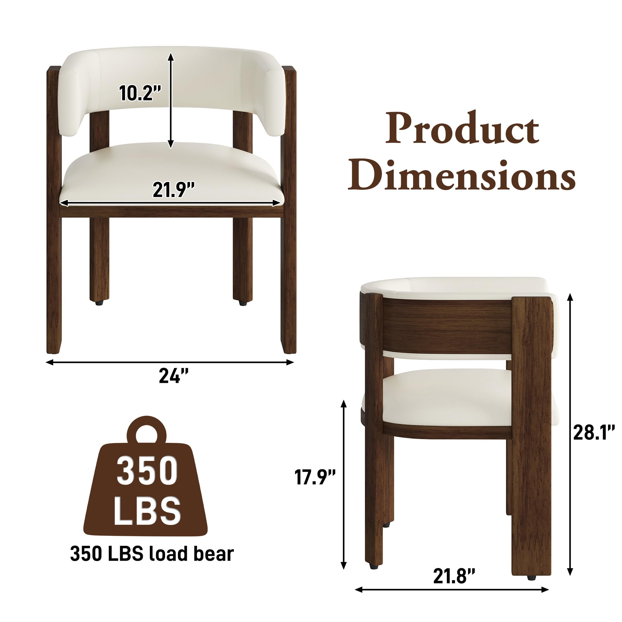 10.2"  
21.9"  
Product Dimensions  
24"  
350 LBS load bear  
17.9"  
21.8"  
28.1"