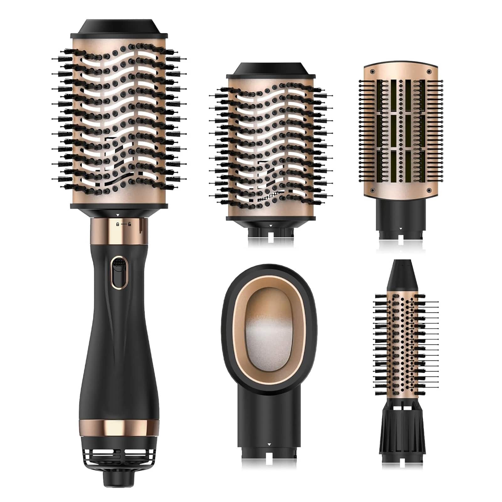 Natrial - Hair Dryer Brush Blow Dryer Brush in One Hot Air Brush for Drying and Straightening, Volumizer Multi-Styler Smooth Curls