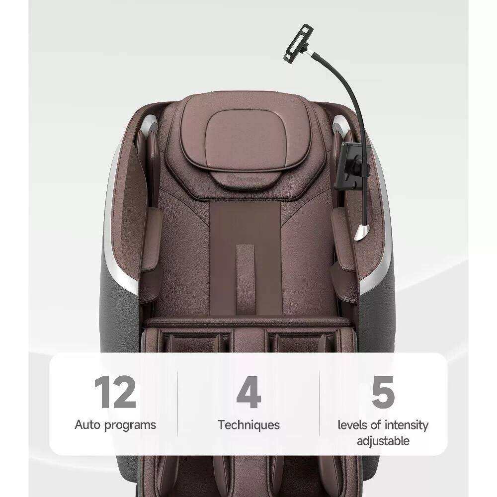 12 Auto programs  
4 Techniques  
5 levels of intensity adjustable