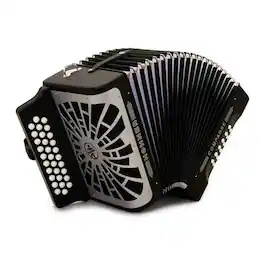 Hohner - Compadre GCF Accordion with Gig Bag (Black)