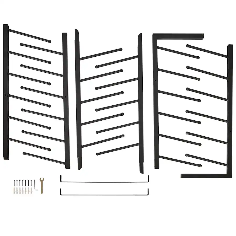 VEVOR Blueprint Storage Rack, Hanging Poster Display Rack 16 Tier ...