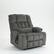 Front. Boyel Living - Oversized Elderly Electric Lift Chair 4 OKIN Motor 180° Flat Heat Massage 2 Remote 2 Cup Holder 2 Pocket - Dark Brown.