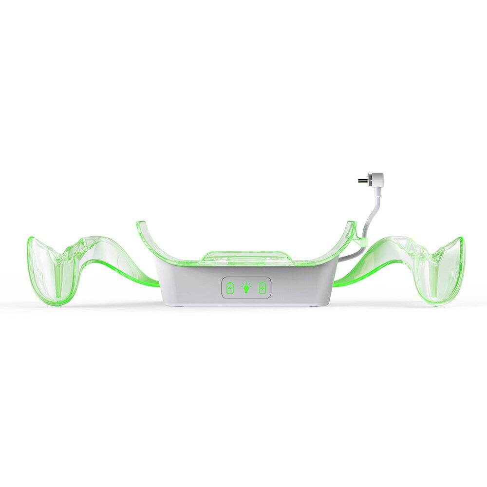 Back. Dobe - Charging Kit Designed for Quest2, Quest3, Quest3S VR Headset, Equipped with two 2000MA capacity Rechargeable Batteries - black.
