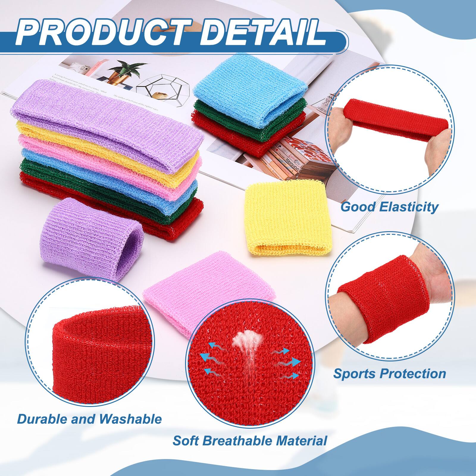 PRODUCT DETAIL

- Good Elasticity
- Durable and Washable
- Soft Breathable Material
- Sports Protection