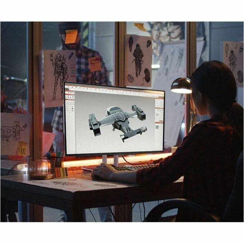 Alt View 2. ASUS - Asus ProArt PA27UCDMR 27" Class 4K UHD OLED Monitor - 16:9 - 26.5" Viewable - Quantum Dot OLED - 3840 x 2160 - 1073.7 - Unknown.