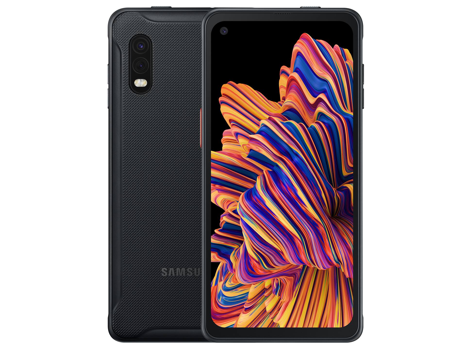 Front. Samsung - Samsung Galaxy XCover Pro (Sm-G715u) 64gb Black (Unlocked) (Refurbished Excellent) - Black.
