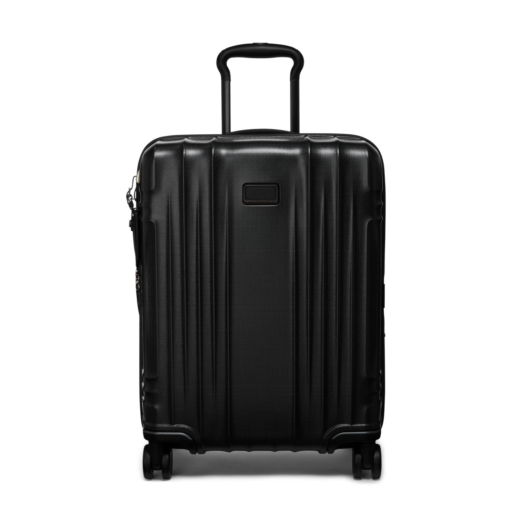 Front. TUMI - Latitude Large Expandable Carry-On Suitcase - Carbon Black.