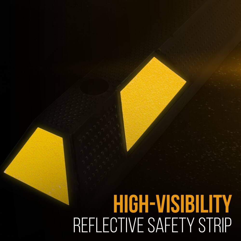 HIGH-VISIBILITY REFLECTIVE SAFETY STRIP