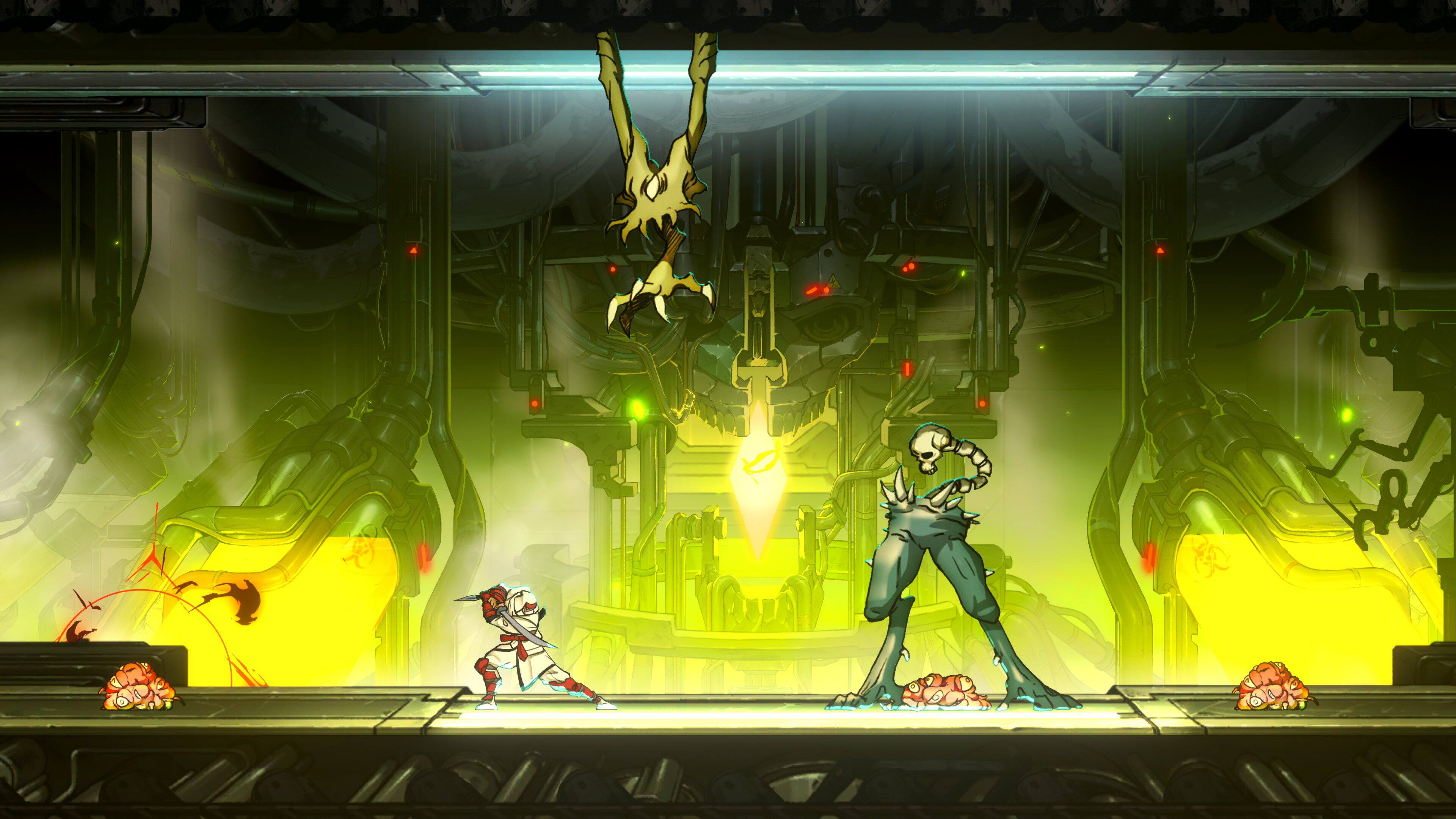 Left. SEGA - Shinobi: Art of Vengeance.