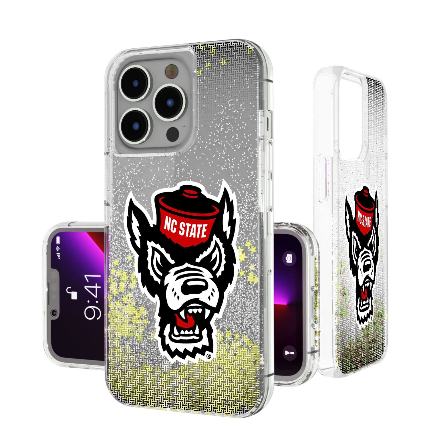 Keyscaper - NCAA - NC State Wolfpack Linen Logo iPhone Glitter Case - 13 Pro - Multicolor price history on PriceWatchPro