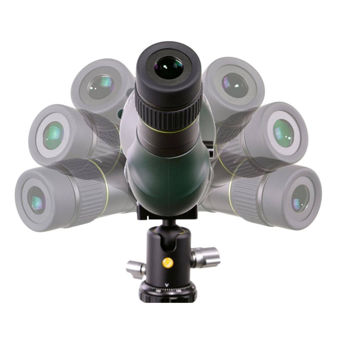 Left. Vanguard - Vanguard VEO HD 80A 20-60x80 Angled Spotting Scope.