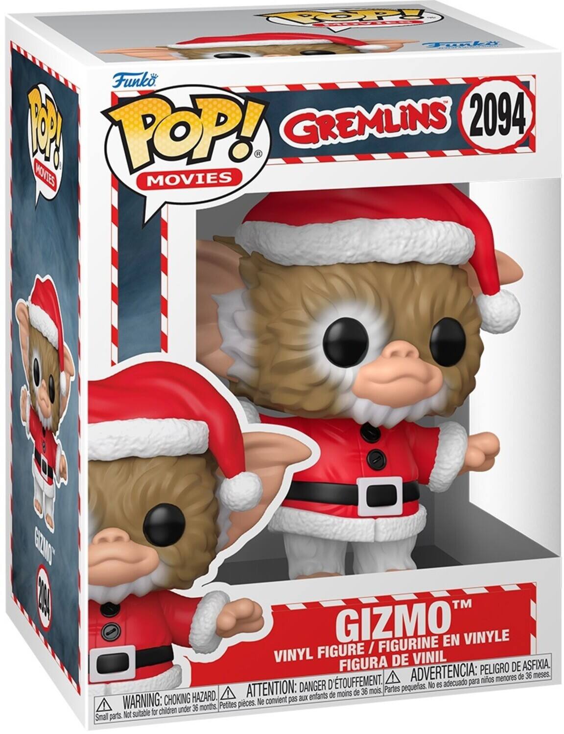 Funko POP! Movies GREMLINS 2094  
Gizmo Vinyl Figure / Figurine en Vinyle / Figura de Vinil  
Warning: Choking Hazard. Small parts. Not suitable for children under 36 months.