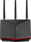 ASUS - RT-BE86U BE6800 Dual-Band Wi-Fi 7 Router - Black