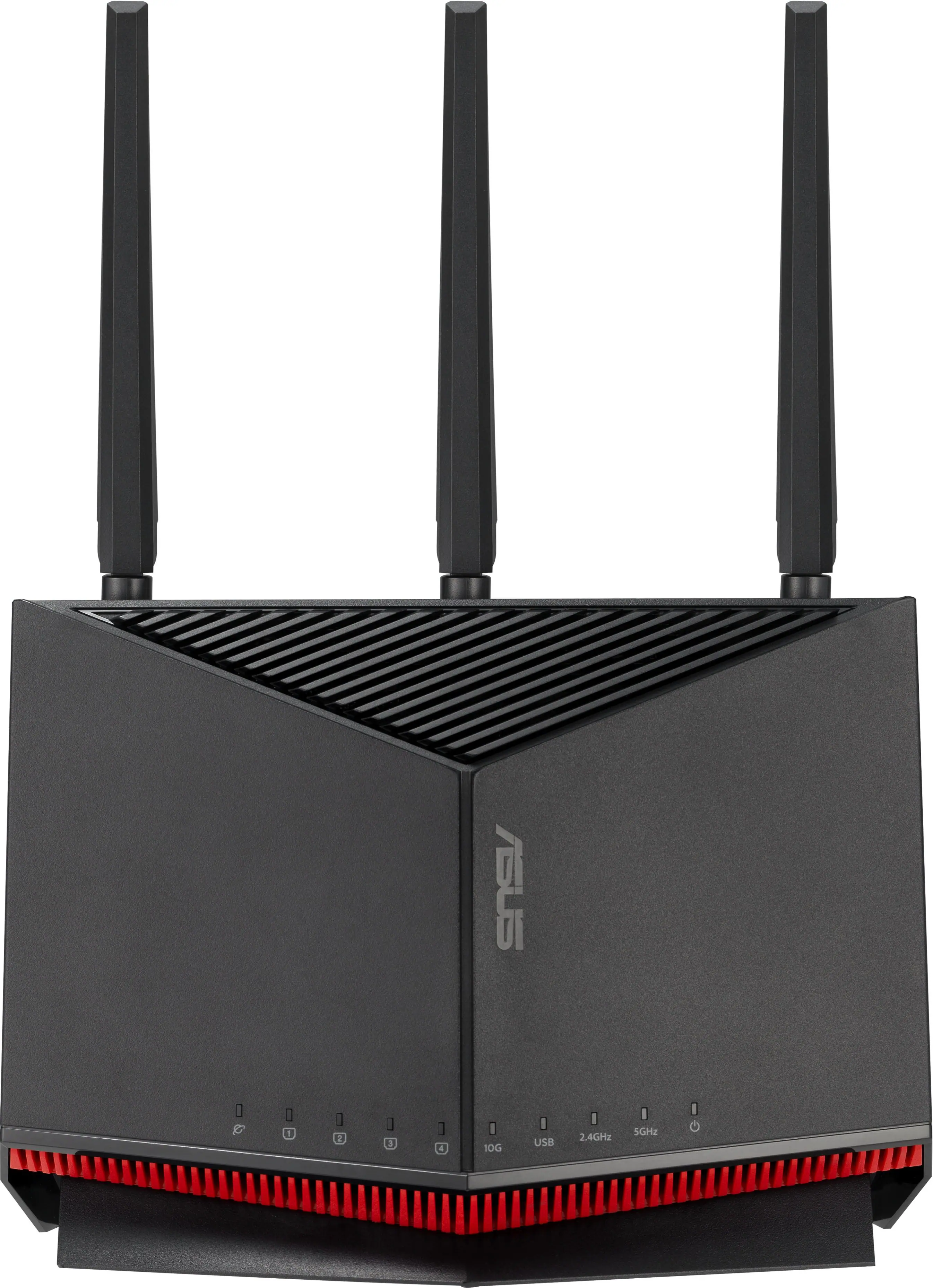 ASUS - RT-BE86U BE6800 Dual-Band Wi-Fi 7 Router - Black