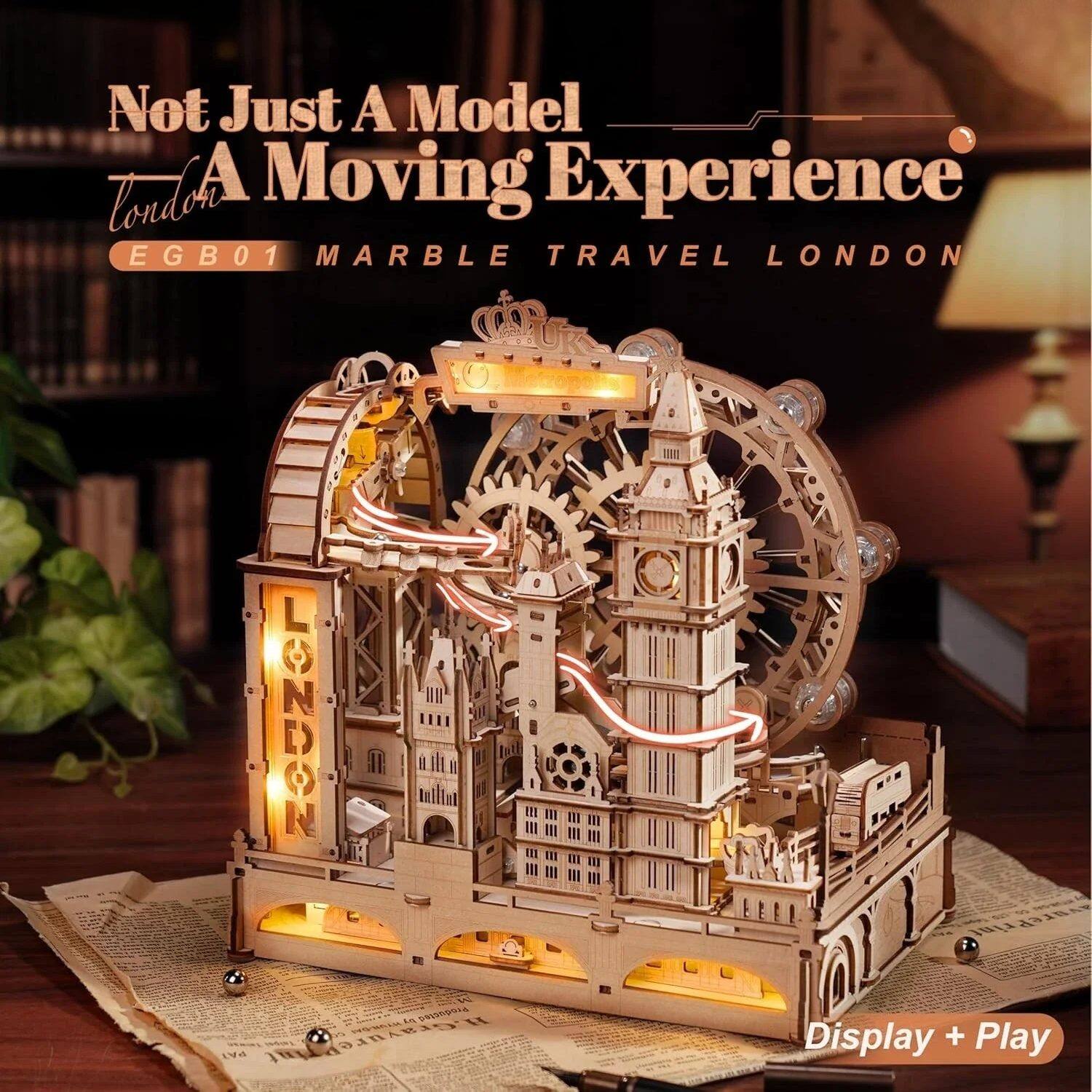 Not Just A Model  
A Moving Experience  
London  
EGB01 MARBLE TRAVEL LONDON  
Display + Play
