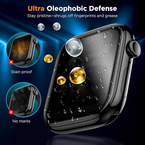 Ultra Oleophobic Defense  
Stay pristine—shrugs off fingerprints and grease  

Stain proof  
No marks