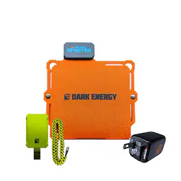 Dark Energy - Spectre 8W Ultra Portable Orange Solar Power Panel Bundle