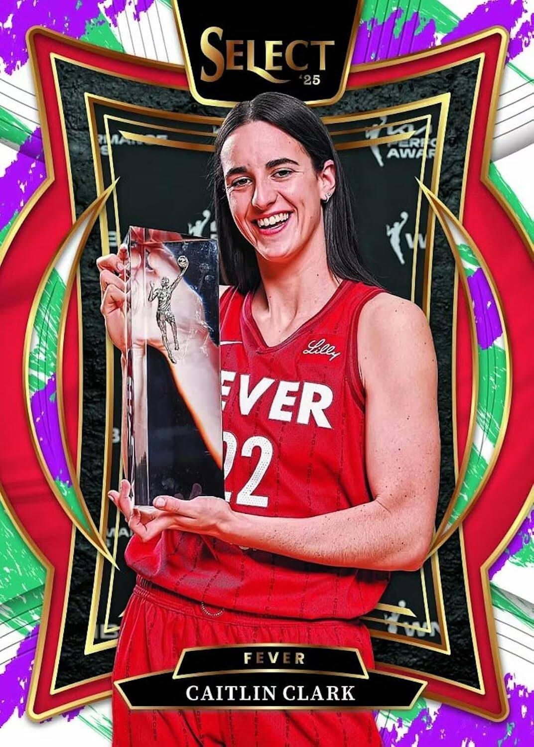 SELECT '25 E K PERIO AWAR Tu Lelly EVER 22 FEVER CAITLIN CLARK