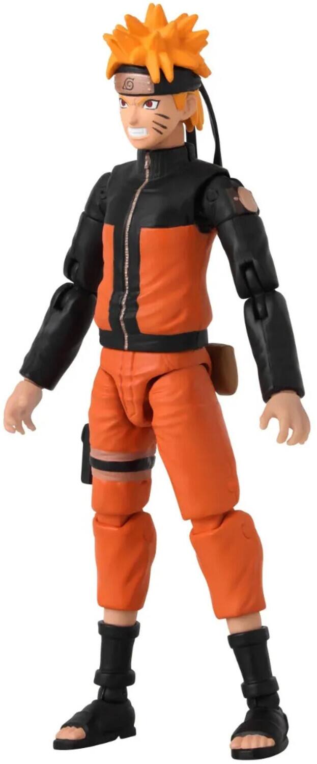 Alt View 2. Bandai - Bandai - Naruto - Anime Heroes: Beyond - Naruto Uzumaki Tailed Beast Cloak Action Figure Set   - COLLECTIBLES - Multicolor.