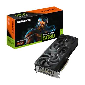 GIGABYTE NVIDIA GeForce RTX 5080 WINDFORCE OC SFF 16G GDDR7 PCI GIGABYTE NVIDIA GeForce RTX 5080 WINDFORCE OC SFF 16G GDDR7 PCI